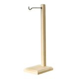 Maxbell Wind Chime Stand Wood Pendant Display Stand for Countertop Dinner Table Home Wooden color