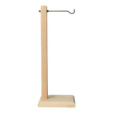 Maxbell Wind Chime Stand Wood Pendant Display Stand for Countertop Dinner Table Home Wooden color