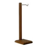 Maxbell Wind Chime Stand Wood Pendant Display Stand for Countertop Dinner Table Home Brown