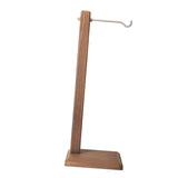 Maxbell Wind Chime Stand Wood Pendant Display Stand for Countertop Dinner Table Home Brown