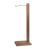 Maxbell Wind Chime Stand Wood Pendant Display Stand for Countertop Dinner Table Home Brown