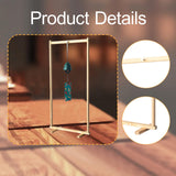 Maxbell Wind Chime Stand Wood Professional Hanging Rack for Tea Room Yoga Meditation 50cm