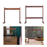 Maxbell Wooden Chime Stand Decoration Desk Chime Holder for Exhibition Tea Room Gift S