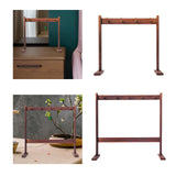 Maxbell Wooden Chime Stand Decoration Desk Chime Holder for Exhibition Tea Room Gift S