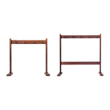 Maxbell Wooden Chime Stand Decoration Desk Chime Holder for Exhibition Tea Room Gift S