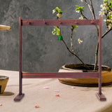 Maxbell Wooden Chime Stand Decoration Desk Chime Holder for Exhibition Tea Room Gift L