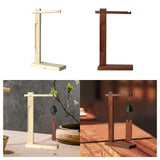 Maxbell Wind Chime Stand Elegant Windchime Holder for Pendant Necklace Wedding Event Wood Color