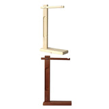 Maxbell Wind Chime Stand Elegant Windchime Holder for Pendant Necklace Wedding Event Wood Color