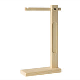 Maxbell Wind Chime Stand Elegant Windchime Holder for Pendant Necklace Wedding Event Wood Color