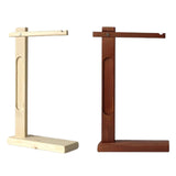 Maxbell Wind Chime Stand Elegant Windchime Holder for Pendant Necklace Wedding Event Wood Color
