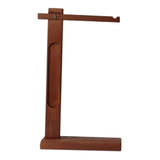 Maxbell Wind Chime Stand Elegant Windchime Holder for Pendant Necklace Wedding Event Brown