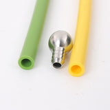 Maxbell 2x Silicone Tubes for Foam Sprayer Pressure Washer Lawn Weighted Filter Ball