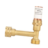 Maxbell Water Hammer Arrestor for Washing Machine Fitting 3/4" NH Male Female Thread
