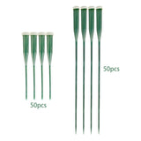 Maxbell 50 Pieces Flower Water Tubes Florist Supplies Nutrient Tube for Fresh Floral 14.5cmx2cmx2cm