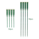 Maxbell 50 Pieces Flower Water Tubes Florist Supplies Nutrient Tube for Fresh Floral 14.5cmx2cmx2cm