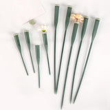 Maxbell 50 Pieces Flower Water Tubes Florist Supplies Nutrient Tube for Fresh Floral 14.5cmx2cmx2cm