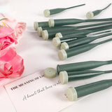 Maxbell 50 Pieces Flower Water Tubes Florist Supplies Nutrient Tube for Fresh Floral 14.5cmx2cmx2cm