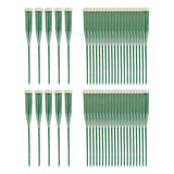 Maxbell 50 Pieces Flower Water Tubes Florist Supplies Nutrient Tube for Fresh Floral 14.5cmx2cmx2cm