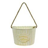 Maxbell Hanging Planter Indoor Wall Flower Pot for Yard Housewarming Gift Home Decor milky