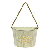 Maxbell Hanging Planter Indoor Wall Flower Pot for Yard Housewarming Gift Home Decor milky