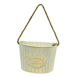 Maxbell Hanging Planter Indoor Wall Flower Pot for Yard Housewarming Gift Home Decor milky