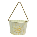 Maxbell Hanging Planter Indoor Wall Flower Pot for Yard Housewarming Gift Home Decor milky
