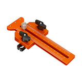 Maxbell Thin Jig Table Saw Jig Guide A Way Roller Fit U Shape and T Slot Orange