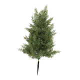 Maxbell 20inch Xmas Artificial Pine Tree with Spike for Outdoor Accessories Lifelike Green