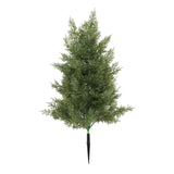 Maxbell 20inch Xmas Artificial Pine Tree with Spike for Outdoor Accessories Lifelike Green