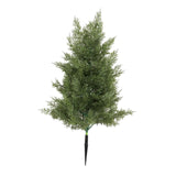 Maxbell 20inch Xmas Artificial Pine Tree with Spike for Outdoor Accessories Lifelike Green