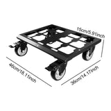 Furniture Dollys 4 Wheels Slider Carbon Steel for Appliance Heavy Items Sofa