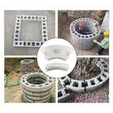 Maxbell Concrete Mould Well Maker Lightweight Decorative DIY for Garden Lawn Walkway Inner diameter 60cm