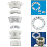 Maxbell Concrete Mould Well Maker Lightweight Decorative DIY for Garden Lawn Walkway Inner diameter 60cm