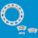 Maxbell Concrete Mould Well Maker Lightweight Decorative DIY for Garden Lawn Walkway Inner diameter 60cm