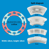 Maxbell Concrete Mould Well Maker Lightweight Decorative DIY for Garden Lawn Walkway Inner diameter 60cm