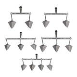 Maxbell Garden Hoe Triangle Head Transplanting Cutting Farming Loosening Garden Tool 30cm Double Head