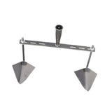 Maxbell Garden Hoe Triangle Head Transplanting Cutting Farming Loosening Garden Tool 40cm Double Head