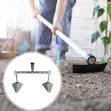 Maxbell Garden Hoe Triangle Head Transplanting Cutting Farming Loosening Garden Tool 40cm Double Head