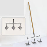 Maxbell Garden Hoe Triangle Head Transplanting Cutting Farming Loosening Garden Tool 60cm Three Head