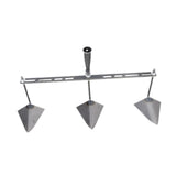 Maxbell Garden Hoe Triangle Head Transplanting Cutting Farming Loosening Garden Tool 60cm Three Head