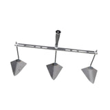 Maxbell Garden Hoe Triangle Head Transplanting Cutting Farming Loosening Garden Tool 60cm Three Head