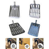 Maxbell Sifting Shovel Steel Professional Easy to Clean Portable Leaking Soil Shovel Upgraded round hole