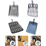 Maxbell Sifting Shovel Steel Professional Easy to Clean Portable Leaking Soil Shovel Upgraded round hole
