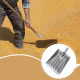 Maxbell Sifting Shovel Steel Professional Easy to Clean Portable Leaking Soil Shovel Upgraded round hole
