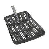 Maxbell Sifting Shovel Steel Professional Easy to Clean Portable Leaking Soil Shovel Round hole large