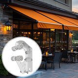 Maxbell RV Awning Support Roller Cradle Mount Hardware Easy Installation Replacement