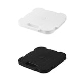 Maxbell Furniture Dolly Moving Non Slip Lifter with Wheels for Fridge Appliances Bed white