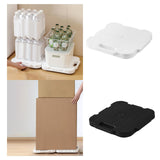 Maxbell Furniture Dolly Moving Non Slip Lifter with Wheels for Fridge Appliances Bed white