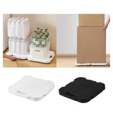 Maxbell Furniture Dolly Moving Non Slip Lifter with Wheels for Fridge Appliances Bed white