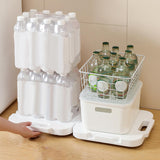 Maxbell Furniture Dolly Moving Non Slip Lifter with Wheels for Fridge Appliances Bed white